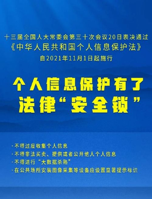 個人信息保護法實施 告別大數據殺熟，迎接信息安全新時代